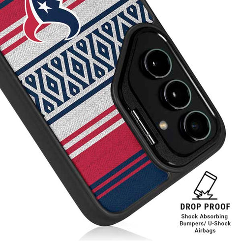 NFL Houston Texans Trailblazer Galaxy S25 Plus Kickstand Case