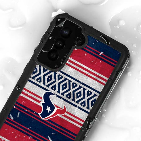 NFL Houston Texans Trailblazer Galaxy S24 Plus Waterproof Case