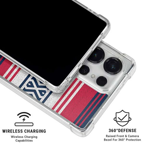 NFL Houston Texans Trailblazer Galaxy S25 Ultra Clear Case