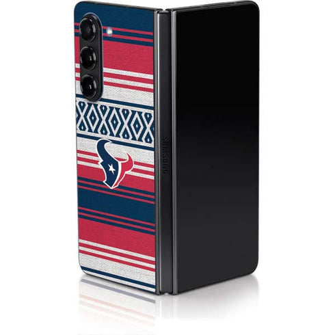 NFL Houston Texans Trailblazer Galaxy Z Fold5 5G Skin