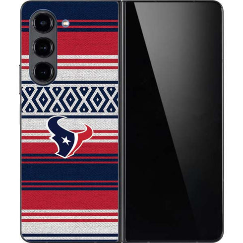 NFL Houston Texans Trailblazer Galaxy Z Fold5 5G Skin