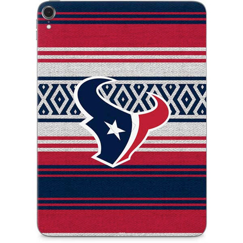 NFL Houston Texans Trailblazer Apple iPad Pro Skin