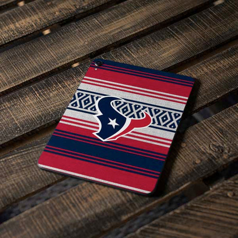 NFL Houston Texans Trailblazer Apple iPad Pro Skin