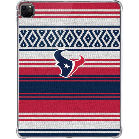 NFL Houston Texans Trailblazer iPad Pro 11in (2024) Clear Case