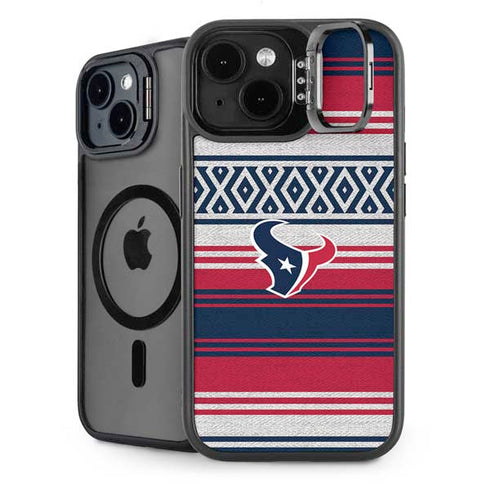 NFL Houston Texans Trailblazer iPhone 15 Kickstand Case