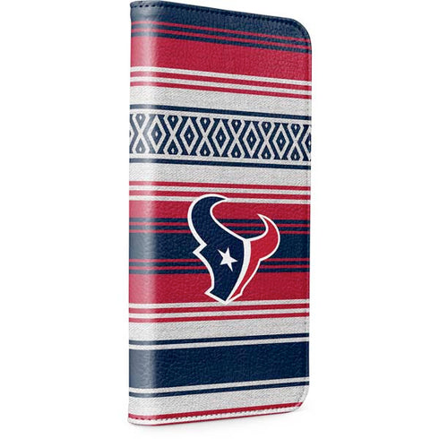 NFL Houston Texans Trailblazer iPhone 15 Plus Folio Case