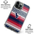 NFL Houston Texans Trailblazer iPhone 16 Pro Max Clear Case