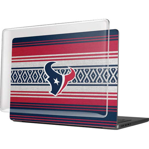 NFL Houston Texans Trailblazer MacBook Pro 14in (2021-24) Case plus Skin