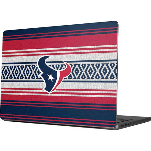 NFL Houston Texans Trailblazer Apple MacBook Pro 14-inch Skin