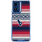 NFL Houston Texans Trailblazer Moto G 5G (2024) Clear Case
