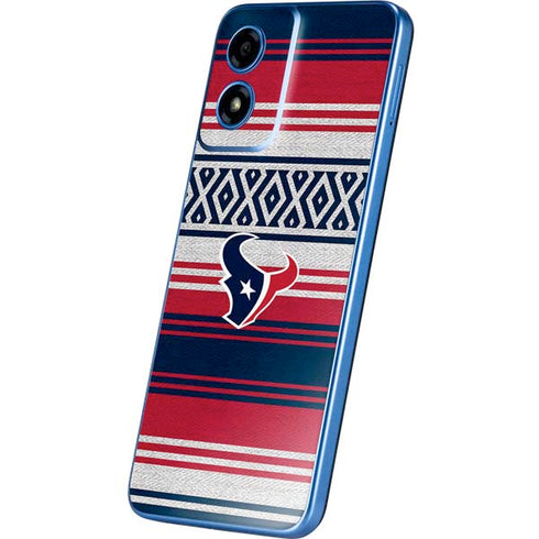 NFL Houston Texans Trailblazer Moto G Play 4G (2024) Skin