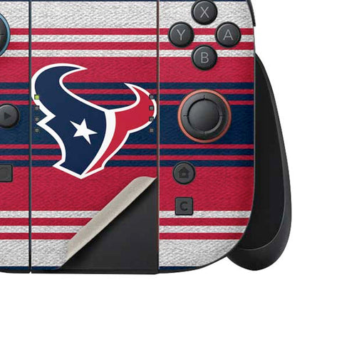 NFL Houston Texans Trailblazer Nintendo Switch 2 (2025) Joy-Con Controller Skin