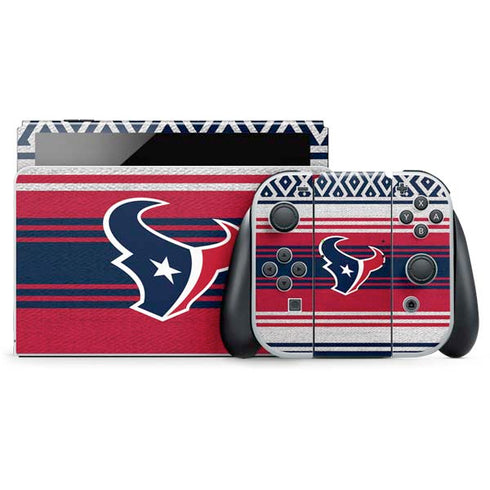 NFL Houston Texans Trailblazer Nintendo Skins