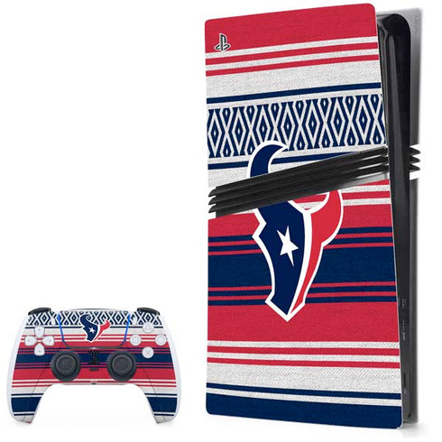 NFL Houston Texans Trailblazer PS5 Pro Bundle Skin