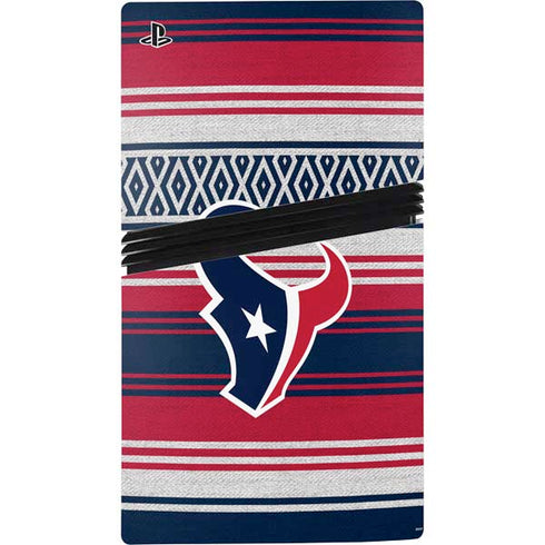 NFL Houston Texans Trailblazer PS5 Pro Disk Bundle Skin