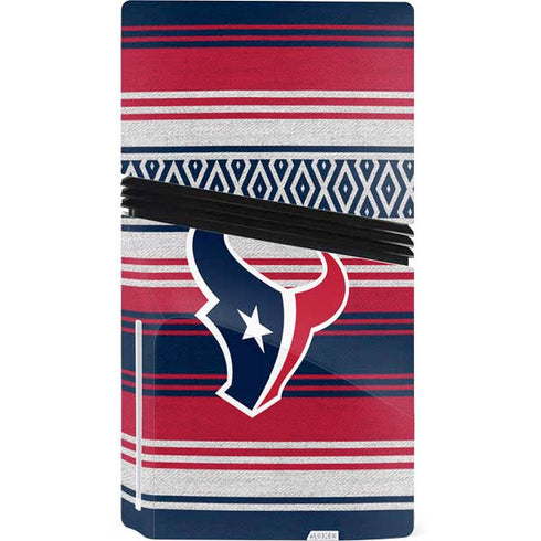 NFL Houston Texans Trailblazer PS5 Pro Disk Bundle Skin