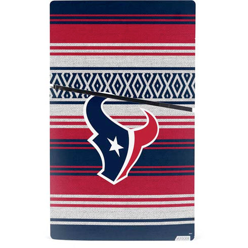 NFL Houston Texans Trailblazer PS5 Slim Digital Edition Console Skin