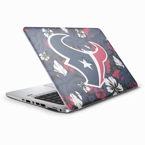 NFL Houston Texans Tropical Print HP Elitebook Skin