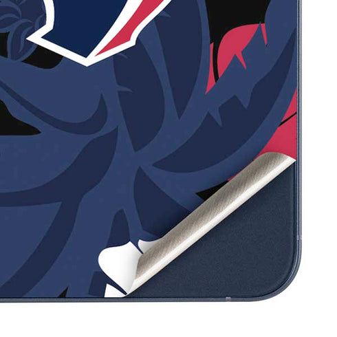 NFL Houston Texans Tropical Print Galaxy A35 5G Skin