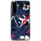 NFL Houston Texans Tropical Print Galaxy A36 5G Clear Case