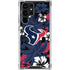 NFL Houston Texans Tropical Print Galaxy S23 Ultra Clear Case