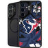 NFL Houston Texans Tropical Print Galaxy S24 Plus Kickstand Case