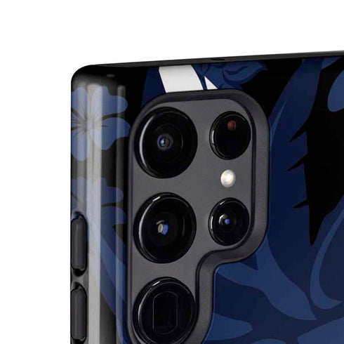 NFL Houston Texans Tropical Print Galaxy S25 Ultra Impact Case