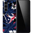 NFL Houston Texans Tropical Print Galaxy Z Fold5 5G Skin