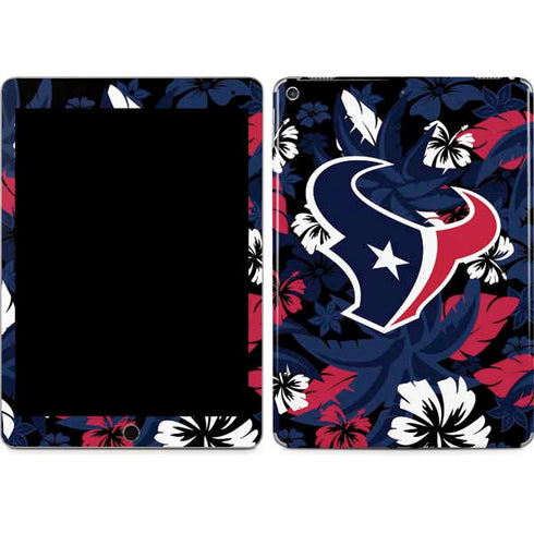 NFL Houston Texans Tropical Print iPad Skins