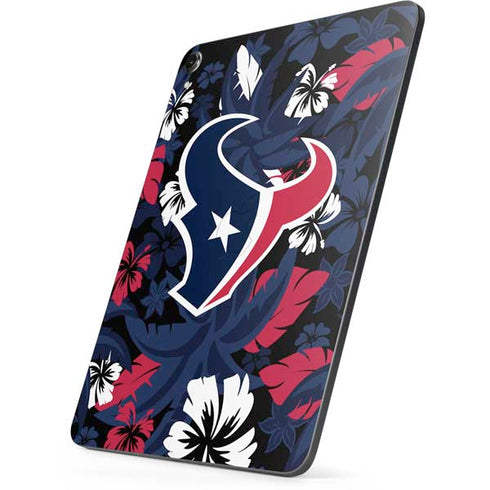 NFL Houston Texans Tropical Print Apple iPad Pro Skin