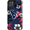 NFL Houston Texans Tropical Print iPhone Cases
