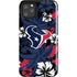 NFL Houston Texans Tropical Print iPhone Cases