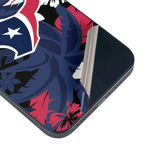 NFL Houston Texans Tropical Print iPhone Skins