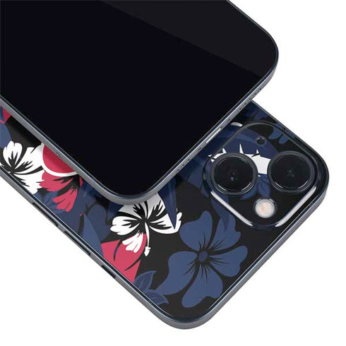 NFL Houston Texans Tropical Print iPhone Skins