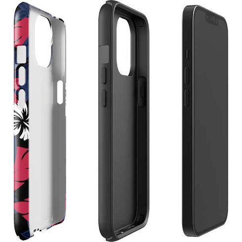 NFL Houston Texans Tropical Print iPhone 15 Impact Case