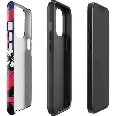 NFL Houston Texans Tropical Print iPhone 15 Pro Impact Case