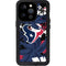NFL Houston Texans Tropical Print iPhone 15 Pro Waterproof Case
