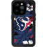 NFL Houston Texans Tropical Print iPhone 15 Pro Waterproof Case