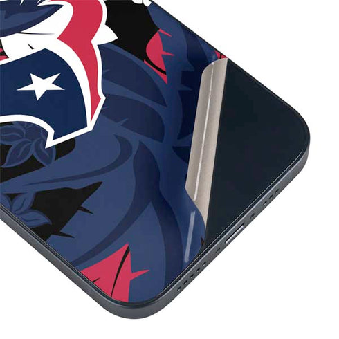 NFL Houston Texans Tropical Print iPhone 15 Skin