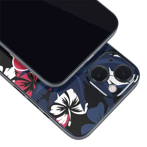 NFL Houston Texans Tropical Print iPhone 15 Skin