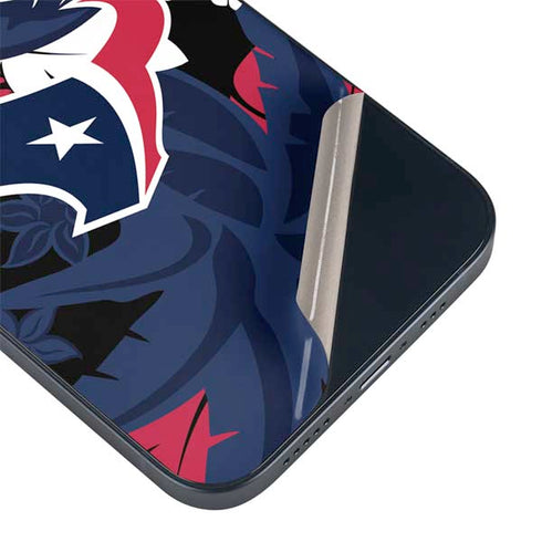 NFL Houston Texans Tropical Print iPhone 15 Skin