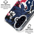 NFL Houston Texans Tropical Print iPhone 16 Plus Clear Case