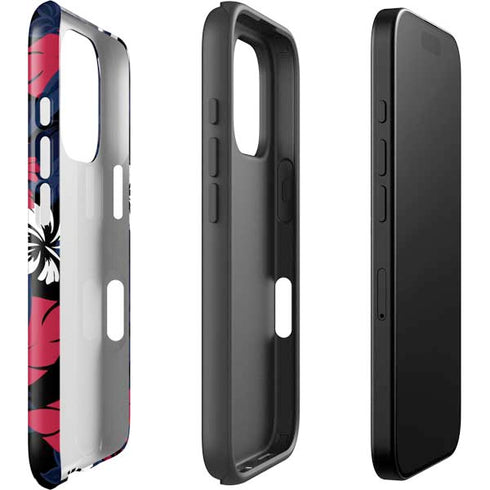 NFL Houston Texans Tropical Print iPhone 16 Pro Impact Case