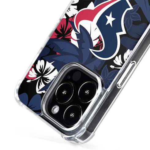 NFL Houston Texans Tropical Print iPhone 16 Pro Max MagSafe Case