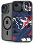 NFL Houston Texans Tropical Print iPhone 16e Kickstand Case