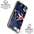 NFL Houston Texans Tropical Print iPhone 16e Clear Case