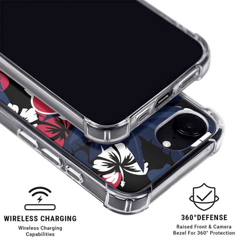 NFL Houston Texans Tropical Print iPhone 16e MagSafe Case