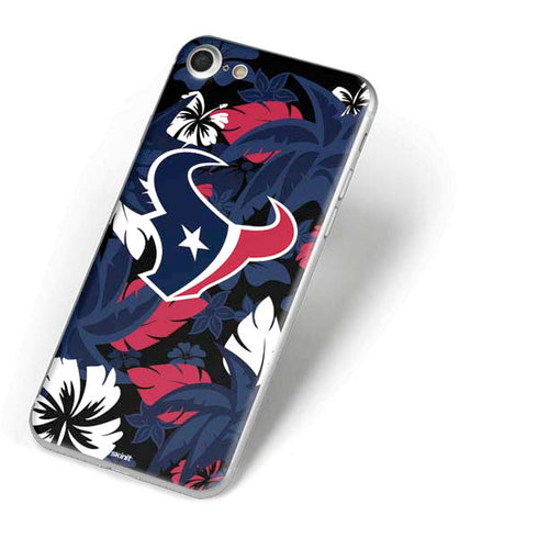 NFL Houston Texans Tropical Print iPhone 8 Skin