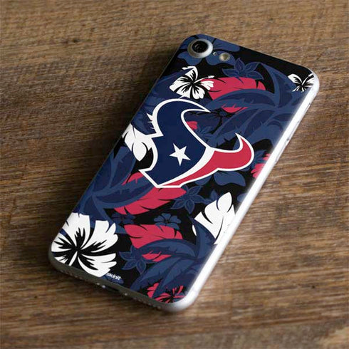 NFL Houston Texans Tropical Print iPhone 8 Skin