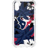 NFL Houston Texans Tropical Print iPhone XS Clear Case